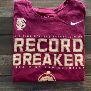 Men’s FSU Nike Baseball T-Shirt Mike Martin